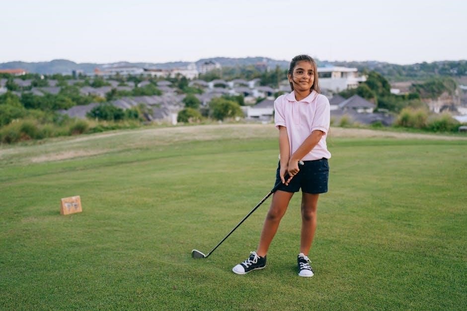 golf club distance chart pdf